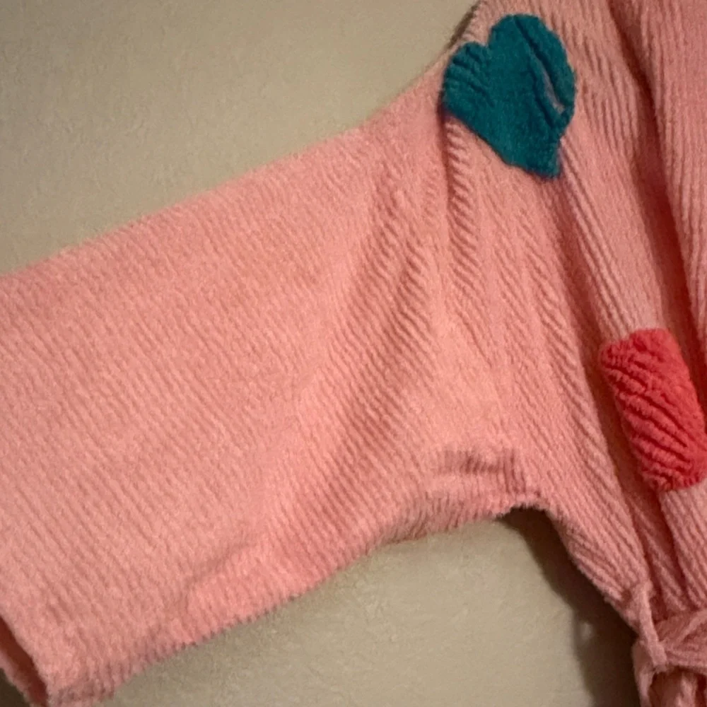 VTG hot hearts canyon group Colorful Women's Robe 90’s - Picture 3 of 9